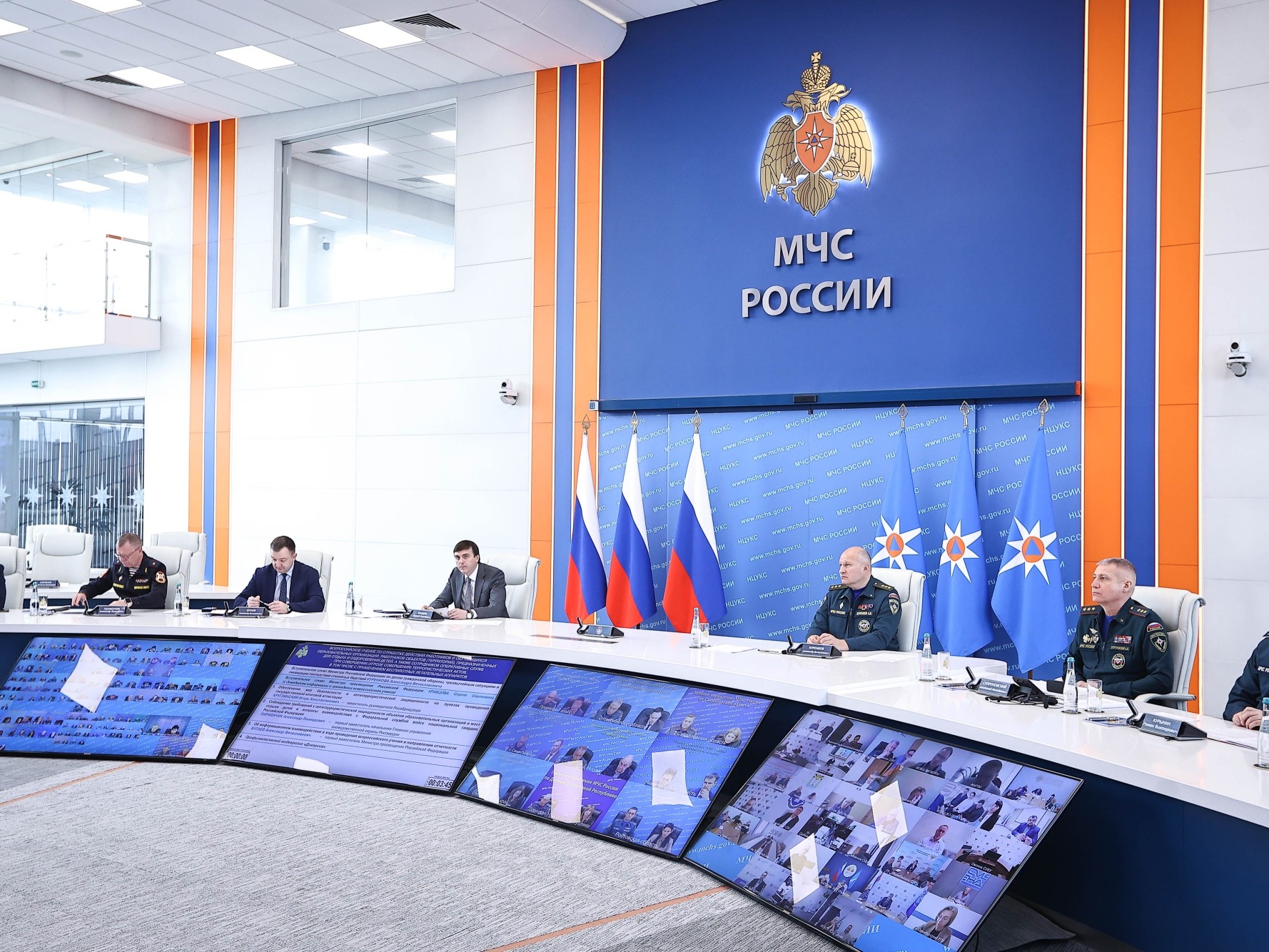 Сергей Кравцов и Александр Куренков дали старт всероссийскому учению по действиям при террористических угрозах.