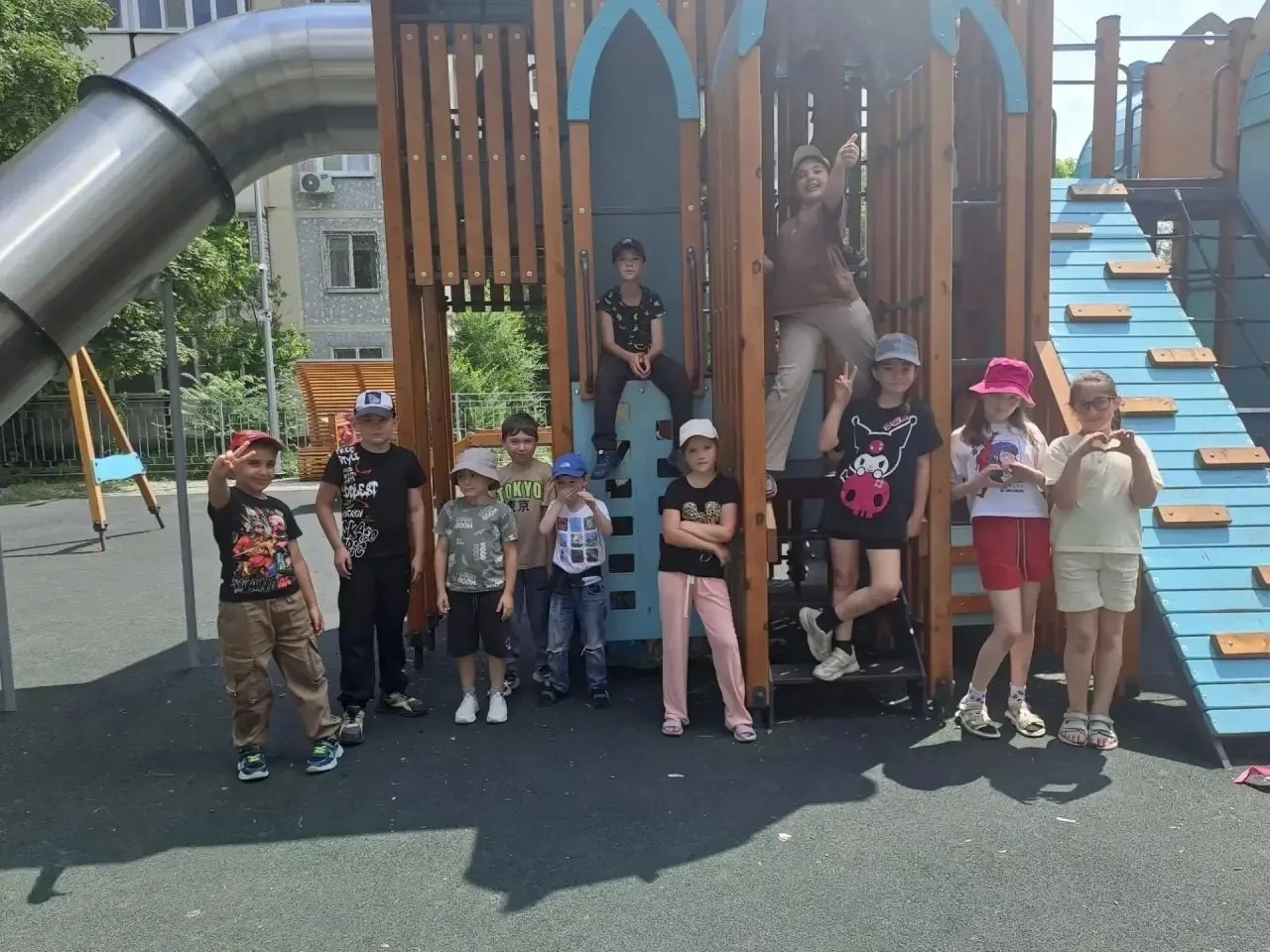 Пришкольный лагерь.